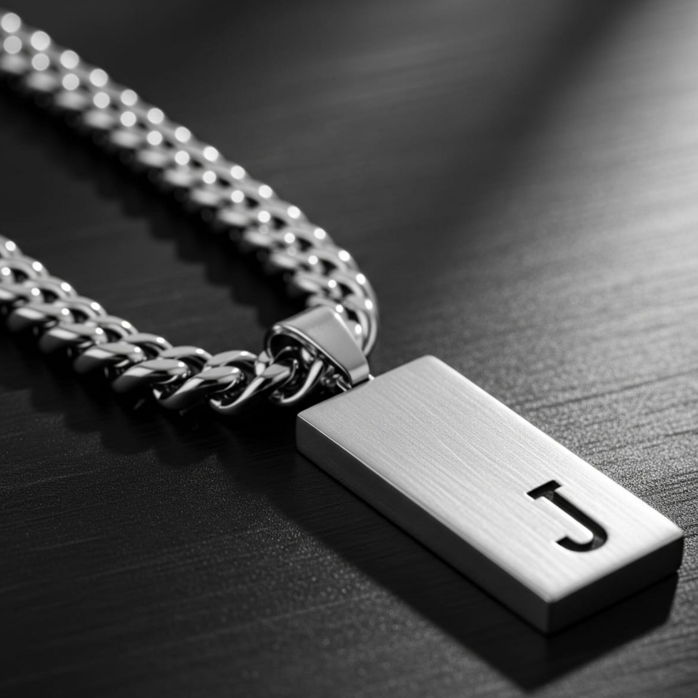 Classic Stainless Steel Men’s Locket Pendant