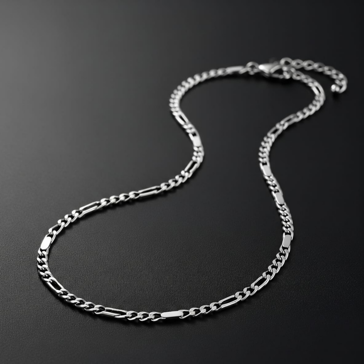 Premium Silver-Plated Chain Necklace for Men
